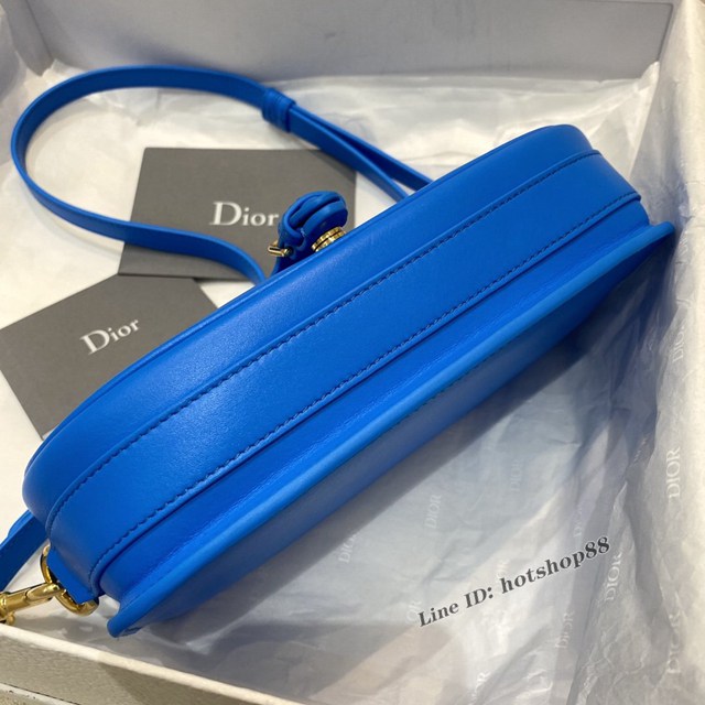 Dior專櫃2022新款小牛皮肩背女包 迪奧Bobby系列腋下包 fkd1322